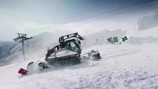 Profiwerkzeug am Gletscher: Ein Blick hinter die Kulissen der Pistenreiter