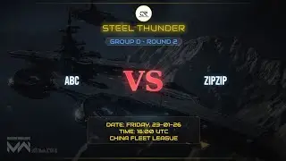 STEEL THUNDER || R2 ||  ABC VS  ZIPZIP