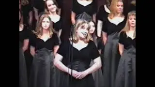 1996 December, Daisy Holt In Her High School Choir Singing Christmas Songs