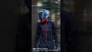 AXOR Apex hex-2 Gloss Black grey iridium blue edition cool grey full face Helmet | Htrzmodz Bangalr