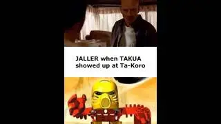 When JALLER Met TAKUA #bionicle #matoran #matanui #2001 #breakingbad #walterwhite