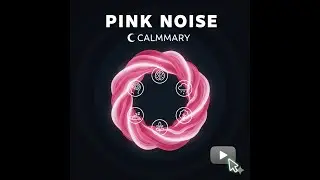 💗 Pink Noise Nature Sound (6 Hours) 🌙 Deep Sleep, Focus & Relaxation | CalmMary 🌿