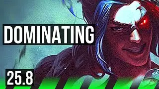 KAYN vs VOLIBEAR (JGL) | Rank 4 Kayn, 72% winrate, 12/3/7, Dominating | EUNE Challenger | 25.8