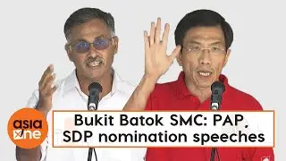 GE2020: PAP and SDP speak after nomination for Bukit Batok SMC