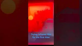 Trying infrared film for the first time #filmphotography  #photography  #infraredphotography