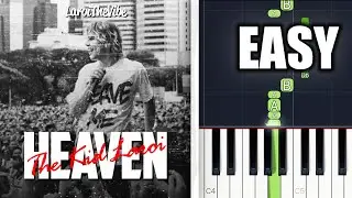 Heaven - The Kid LAROI | EASY Piano Tutorial
