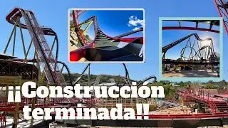 SIX FLAGS termina CONSTRUCCIÓN de Dr. Diabolical's Cliffhanger en FIESTA TEXAS