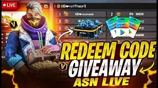 FREE FIRE LIVE CUSTOM ROOM GIVEAWAY | FF LIVE TEAM CODE GIVEAWAY | FF LIVE GIVEAWAY | ASN LIVE