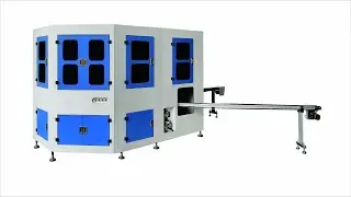 2 COLOUR FULL AUTO SCREEN PRINTING MACHINE FOR PLASTIC TUBE CNC-TK2 ADVANCE MODEL