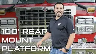 100' Rear Mount Platform Walk-Around | Port Moody Fire Rescue