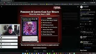 Yu-Gi-Oh! June 2023 Banlist Reaction