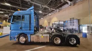 Interior de la tracto G7s 540 de sinotruk, vendida en colombia por Vehicentro.  Espectacular