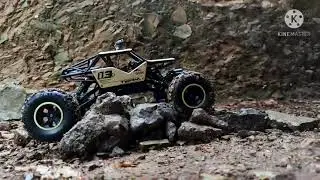 RC ROCK CRAWLER 1:16 SCALE ON ROAD AND OFF-ROAD/ GOLD COLOUR RC ROCK CRAWLER.  #short_course_ #