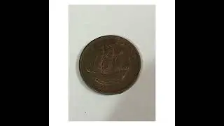 Elizabeth.H.||.DEI  half penny 1964 #oldcoin