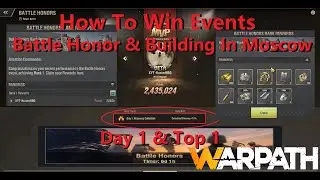 Warpath Tutorial 101 - Win Battle Honor Day 1: Resource Collection (HunterBBQ Tips & Tricks)