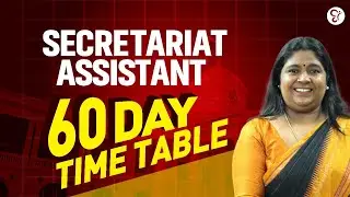 Secratariat Assistant | 60 DAY STUDY PLAN