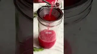 Immune-Boosting Cranberry Mocktail Ice Cubes