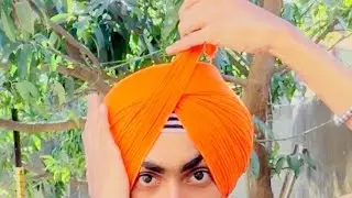 BIR RAMGARHIA STYLE PAGG SHAPE 👳 #pagg #siddhumossewala #3dPAGG #sardar #punjabisong #sikhpost