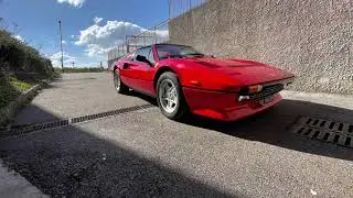 &lsquo;84 Ferrari 308 gts QV - stock to TUBI STYLE exhaust comparison