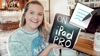 HOW I USE GOODNOTES 5 ON MY iPad Pro: Post Grad (not a student) || huntermerck