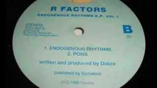 R Factors - Endogenous Rhythms
