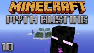 What Blocks Can Endermen Teleport To? [Minecraft Myth Busting 10]