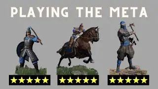 Conqueror's Blade FULL SIEGE, Regi attack and WALK THRU, Axe raiders, Keshigs, Palace Guards
