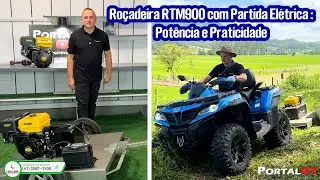 Roçadeira RTM900 com Partida Elétrica | Potência e Praticidade