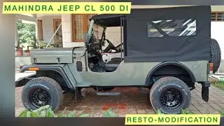MAHINDRA JEEP CL-500 DI RESTO-MODIFICATION