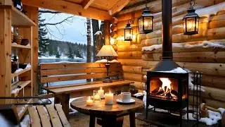 🔴 LIVE Cozy Fireplace Jazz ☕ Focus Jazz for Work & Study | Relaxing Background Music