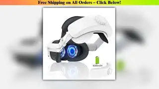 Head Strap with Battery forOculus Quest 3/Quest 3S,Adjustable Elite Strap Replacement Accessories