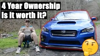4 YEAR OWNERSHIP of a 2016 WRX STI 😱