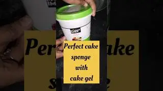 1 pound cake sponge with cake gel recipe 😃|| #cake #trending #food #viral #shorts #cakesponge #short