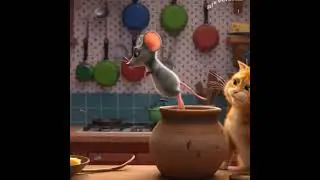 Funny Mouse Steals Cheese 🧀😂 | 3D Cartoon Short | Cheesy Cartoons&rdquo;