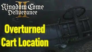 Kingdom Come Deliverance 2 overturned cart location guide, traders cart