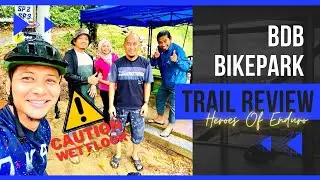 BDB Bike Park Trail Review | MTB Enduro | Wet Condition