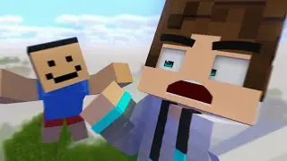 Hey shitass, wanna see me speedbridge? (Minecraft Animation)