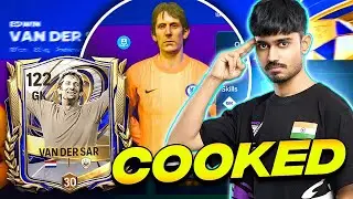 I Faced 122 OVR TOTY Van Der Sar in FC Mobile &ndash; INSANE Saves [ F2P Cooked ]