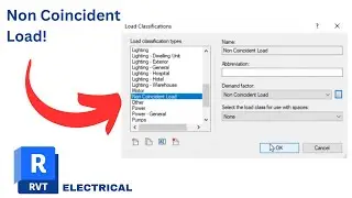 REVIT MEP CUSTOM DEMAND FACTOR Electrical Tutorial