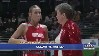 2024 Wasilla vs Colony 4A State Basketball Final Recap