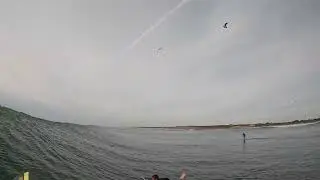 Montauk Humberto surf. Today was a human slalom day.