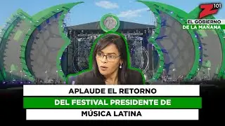 Aplaude el retorno del Festival Presidente de M&uacute;sica Latina