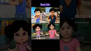 Vir The Robot Boy cartoon Real life  #character #reallife #cartoon #viralvideo #trending #shortsjj