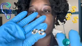 asmr// $2 Earring Piercing in School Bathroom 🚽 😬 