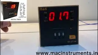 Digital timer | thumbwheel timer |mac instruments | instruments