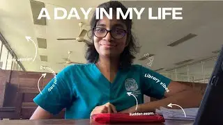 A day of my life - medical student life style srilanka - med student vlog at ruhuna medical faculty