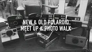 The New Polaroid Camera & Film - Impossible project film & photowalk