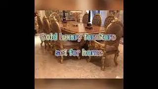 OE-FASHION customized luxury european-style classical wooden carved furniture set for home