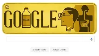 Google Doodle f&uuml;r Insulin-Erfinder: Sir Frederick Banting