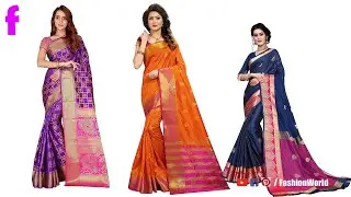 Latest Model Sarees with price | New Model Sarees | Fashion World